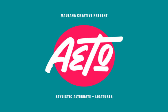 Aeto: A Display Font Built for Digital Brand Presence