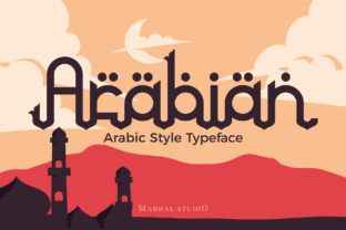 Arabian Font: Elegant Display Type