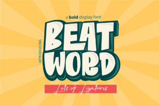 Beat Word Font for Creative Projects