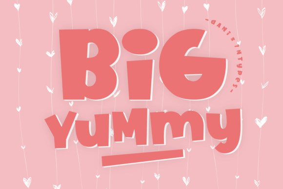 Big Yummy: A Bold Display Font