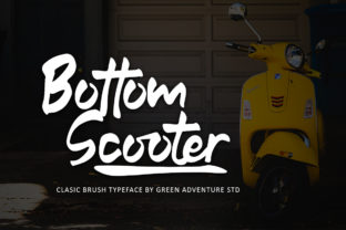 Bottom Scooter Font for Business