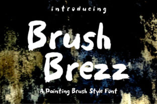 Brush Brezz: A Playful Display Font That Demands Attention