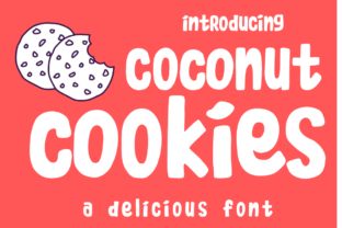 Coconut Cookies Font Review