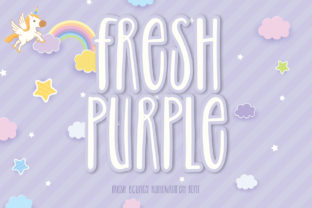 Fresh Purple: A Fun Font for Business Branding