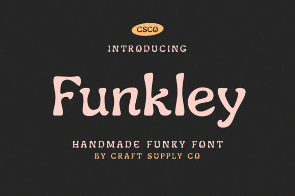 Funkley: A Stylish Display Font