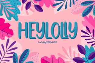 Heylolly Font Review: A Playful Display Font for Small Business Branding