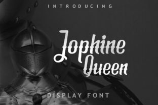 Jophine Queen: A Vintage Display Font