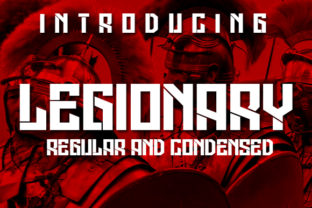 Legionary: A Bold Display Font