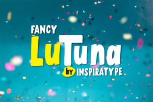 Lutuna: A Bold Display Font