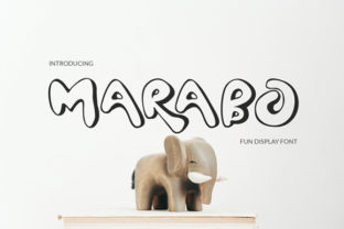 Marabo: A Fun Display Font for Creative Projects