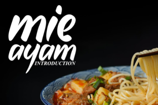 Mie Ayam: A Bold Display Font