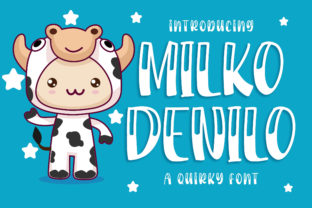 Milko Denilo: A Friendly Display Font
