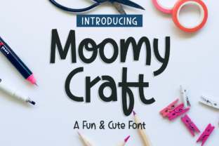 Moomycraft Font for Web Design