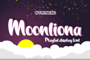 Moonliona: A Playful Display Font