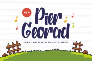 Pier Georad Font for Business