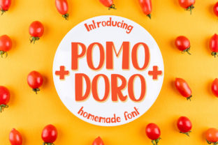Pomodoro: A Bold Display Font