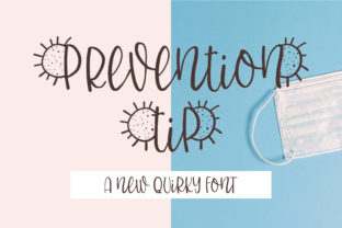 PreventionTip: A Quirky Display Font