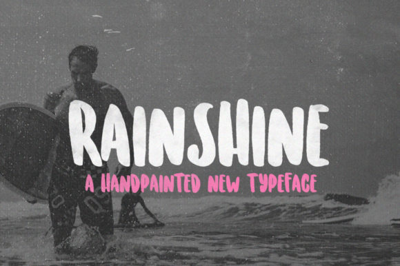 Rainshine: A Display Font for Warm Editorial Design