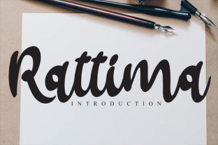 Rattima: A Display Font Built for Scroll-Stopping Campaigns