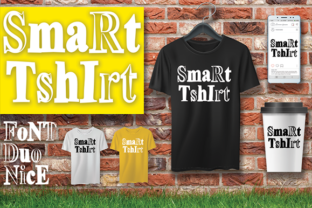 SmaRtTshIrt: A Fun Display Font for Web Design