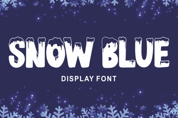 Snow Blue: A Bold Font for Business Branding