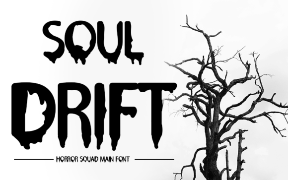 Soul Drift: A Bold Display Font