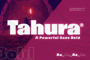 Tahura: A Bold Font for Business Branding