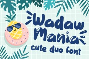 Wadaw Mania Review: A Playful Display Font for Campaign Designers